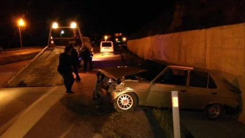 İskilip'te trafik kazası