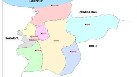 Düzce'de 7 Haziran seçim sonuçları
