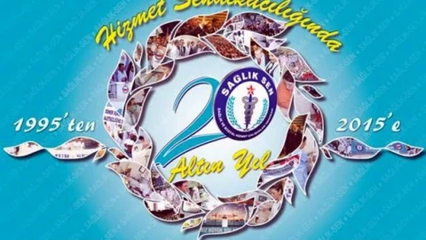 Aydın'da Sağlık-Sen 20. yıl coşkusunu yaşadı
