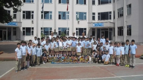 İzmit'te eğitim kurumları geri dönüşüm projelerine destek veriyor