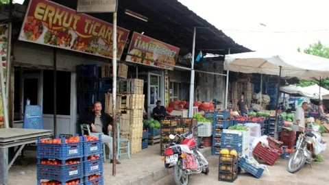 Kilis'te Sebze Halinden Alışveriş