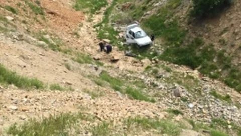Yeşilyurt'ta otomobil kazası