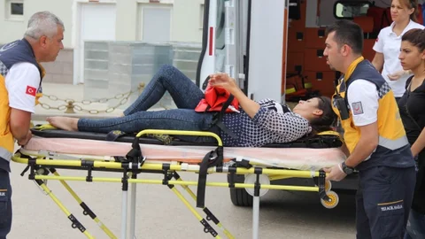 Samsun'da go-kart pistinde kaza meydana geldi