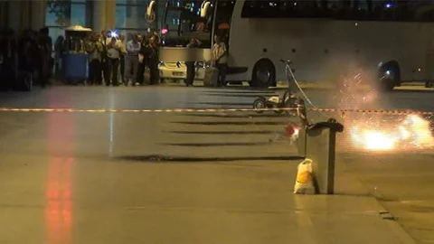 Ankara'da otobüs terminalinde bomba paniği yaşandı
