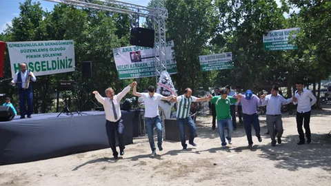 Kapaklı'da Giresunlular Piknik Şöleni