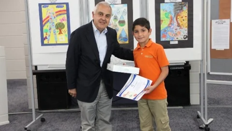 Çerkezköy'de Öğrenciler Ödüllendirildi