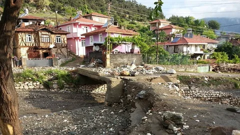 Çorum'da Sel Felaketi