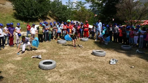 Babadağ'da çevre bilinci için şenlik düzenlendi