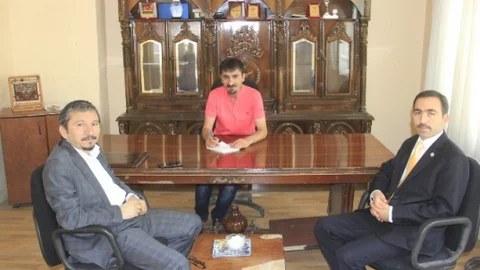 Hakkari'de Rektör Ceylan İHA'yı ziyaret etti