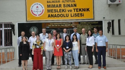 Balıkesir'de Mesleki Eğitim Projesinin Sonu