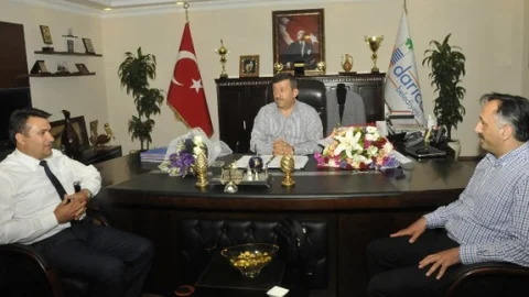 Darıca'da teşekkür ziyareti