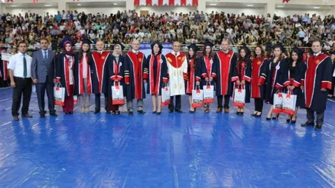 Amasya'da mezuniyet coşkusu
