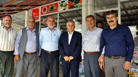 Adıyaman Sincik'te AK Parti milletvekilleri teşekkür ziyaretinde bulundu