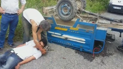 Zonguldak'ta patpat kazası meydana geldi