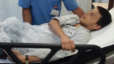 Samsun'da kafeteryada bıçaklı kavga: 2 kişi yaralandı