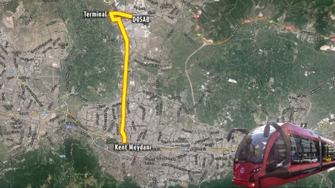 Bursa'da yeni tramvay hattı ihalesi yapıldı