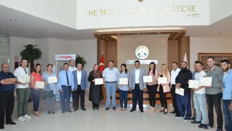 Aksaray'da Girişimcilik Kursu Tamamlandı