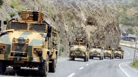 Hakkari'de askeri hareketlilik yaşanıyor