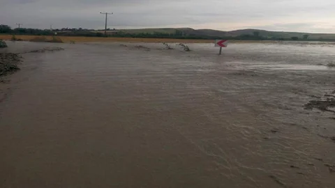 Çorum'da sel felaketi