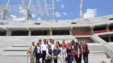 Eskişehir'de spor yatırımları ve tesisleri yerinde incelendi
