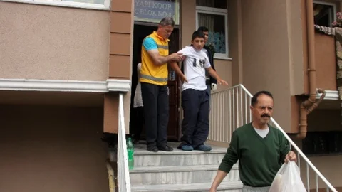Zonguldak Ereğli'de engelli bir genç balkondan düştü