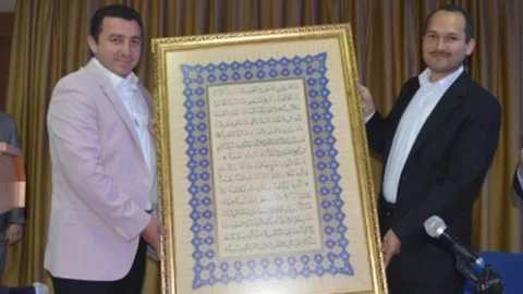 Bozüyük'te Osmanlıca kursunu tamamlayan 105 kursiyere sertifikaları verildi