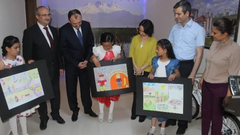 Kayseri'de resim yarışması ödül töreni yapıldı
