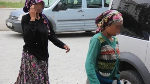 Samsun'da naylon branda hırsızlığına 2 kadın gözaltına alındı.