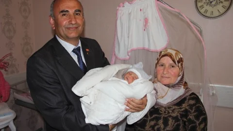 Samsun'da Şehit Asker Selman Özay'ın Torununa Adı Verildi