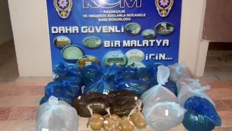 Malatya'da uyuşturucu operasyonu