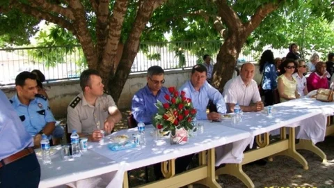Balıkesir Gömeç'te yılsonu kermesi açıldı