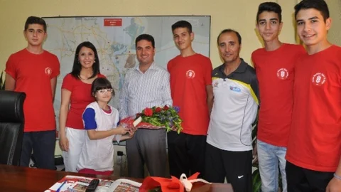 Adana'da Sporcularla Buluşma