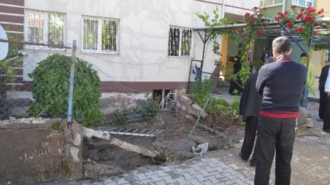 Kayseri'de sağanak sonrası evde su baskını