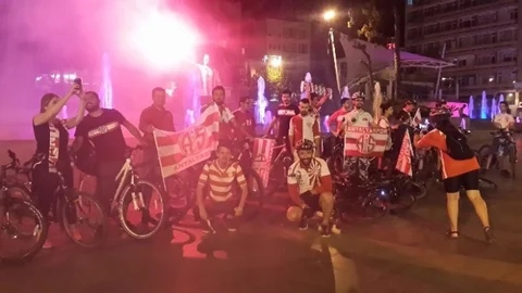 Antalya'da bisikletli şampiyonluk turu