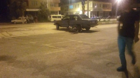 Bilecik'te otomobil-motosiklet kazası