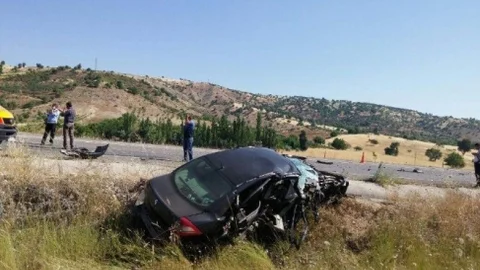 Adıyaman'da feci bir kaza meydana geldi