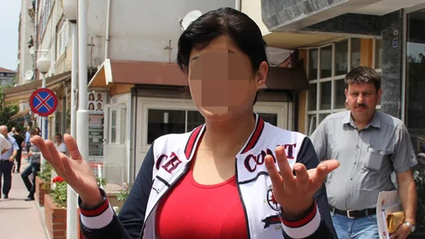 Samsun'da genç bir kadın, birlikte yaşadığı erkeği bıçakla yaraladı