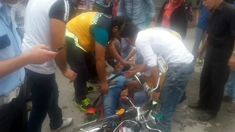 Sakarya Akyazı'da motosiklet kazasında yaralı kurtarıldı