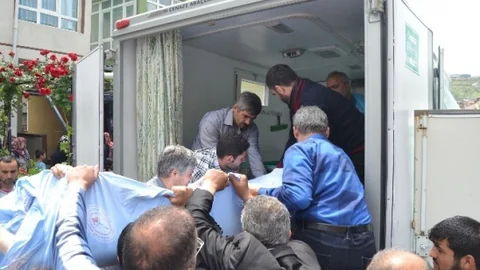 Kayseri'de sel felaketi sonrası boğulan baba ve kızı defnedildi