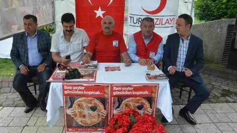 Zonguldak'ta Türk Kızılayı'nın 147. yıl dönümü etkinlikleri düzenlendi.