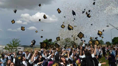 Keşan'da Mezuniyet Töreni
