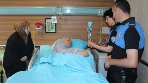Giresun'da hasta ziyaretleri devam ediyor