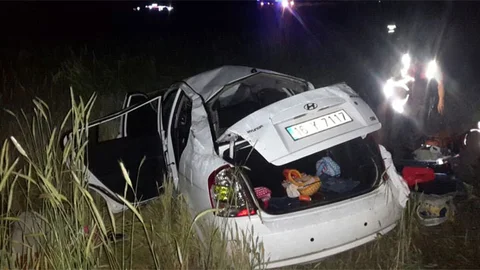Çorum'da korkunç kaza, 6 aylık bebek yaşamını yitirdi