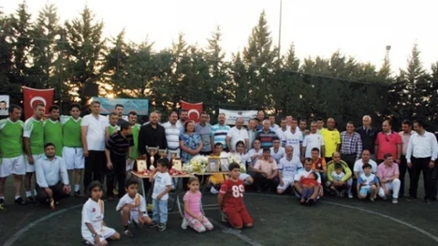 Gaziantep'te futbol turnuvası düzenlendi