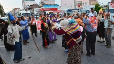 Muğla'da Yörük göç yürüyüşü kutlandı