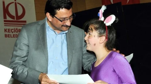 Keçiören'de çevreci tiyatro oyunu sahnelendi