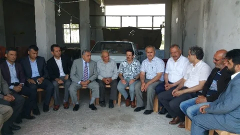 Samsun'da Şehit Ailesine Taziye Ziyareti