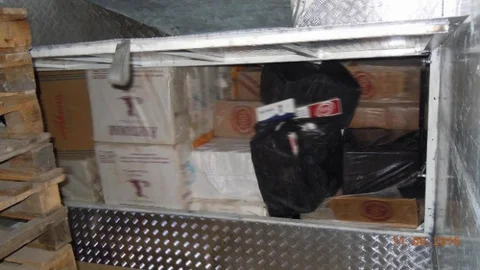 Erzincan'da büyük bir kaçak sigara operasyonu düzenlendi