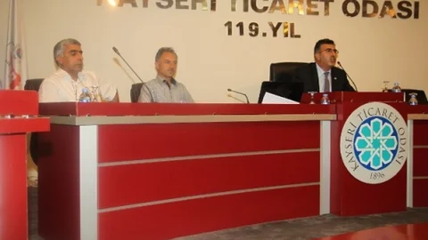 Kayseri'de Mermerciler Kooperatifi Genel Kurulu