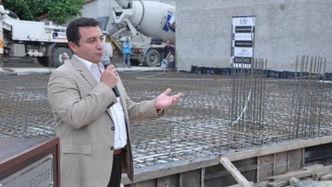 Bilecik'te Çarşı Mahalle Konağı'nın temeli törenle atıldı